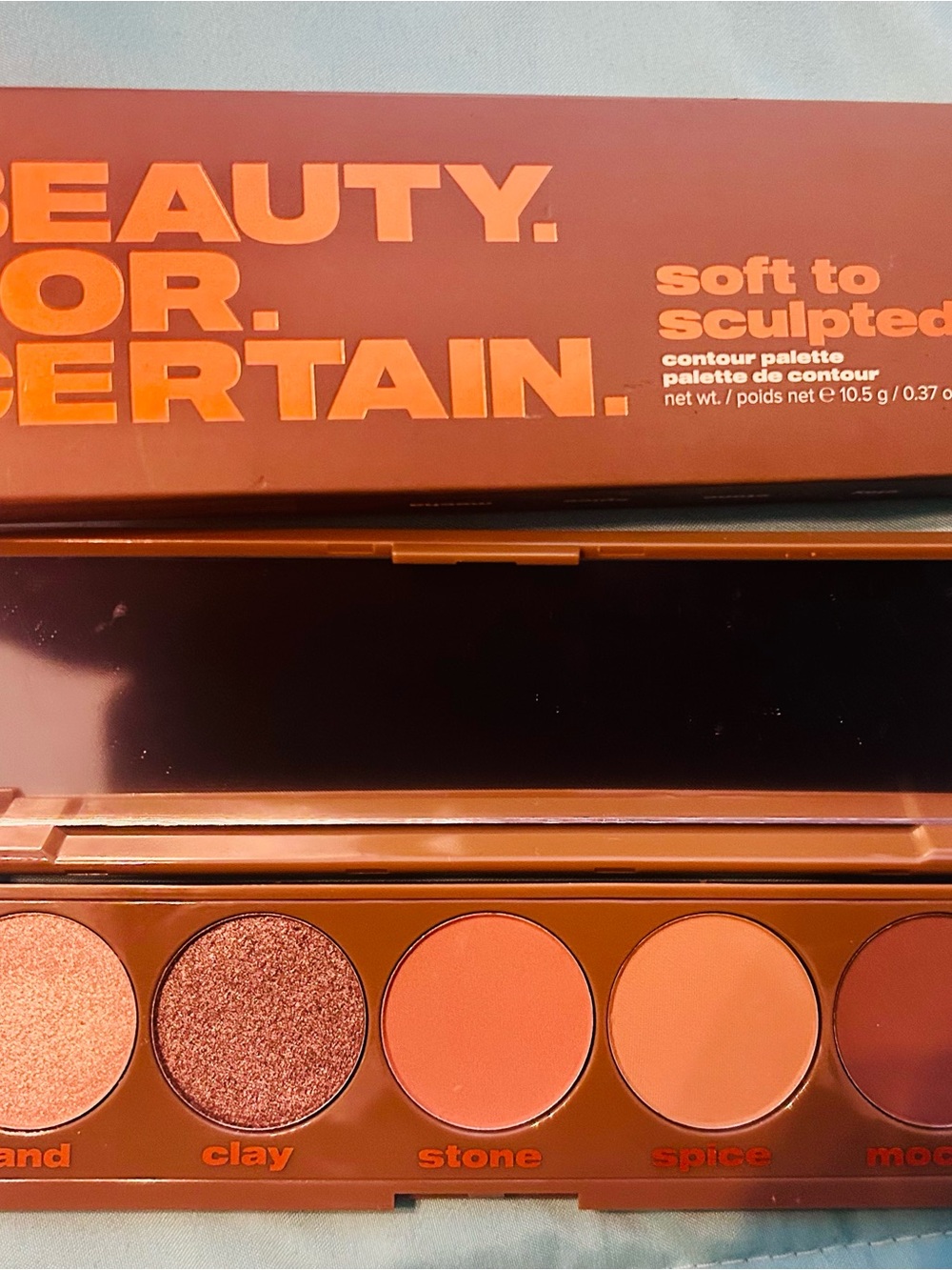 Beauty for Certain Soft to Sculpted Contour Palette